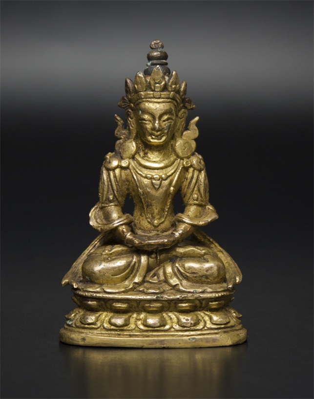 最安価格(税込) ヤフオク! - 清 銅鍍金無量壽佛坐像 仏像 古美術