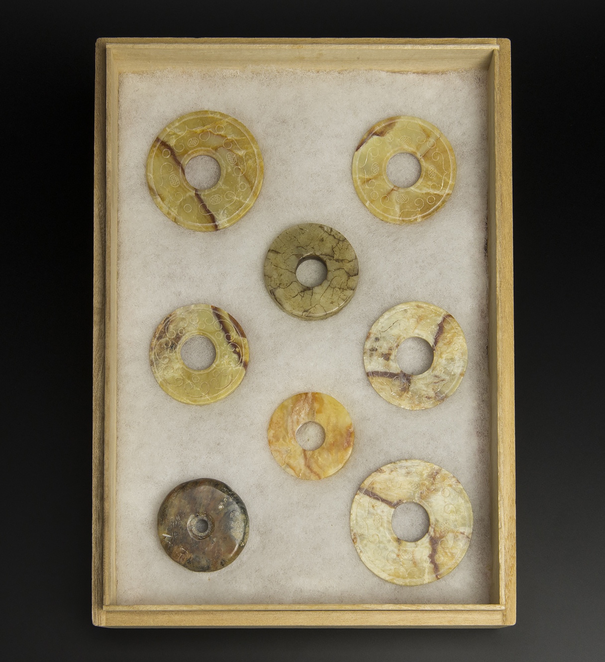 玉壁 八件 古玉 老玉 中国 古美術