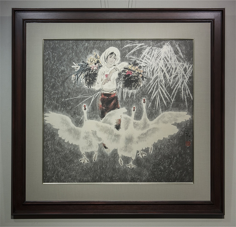 池田千鶴子 「城」真作保証 絵画 油絵 点描