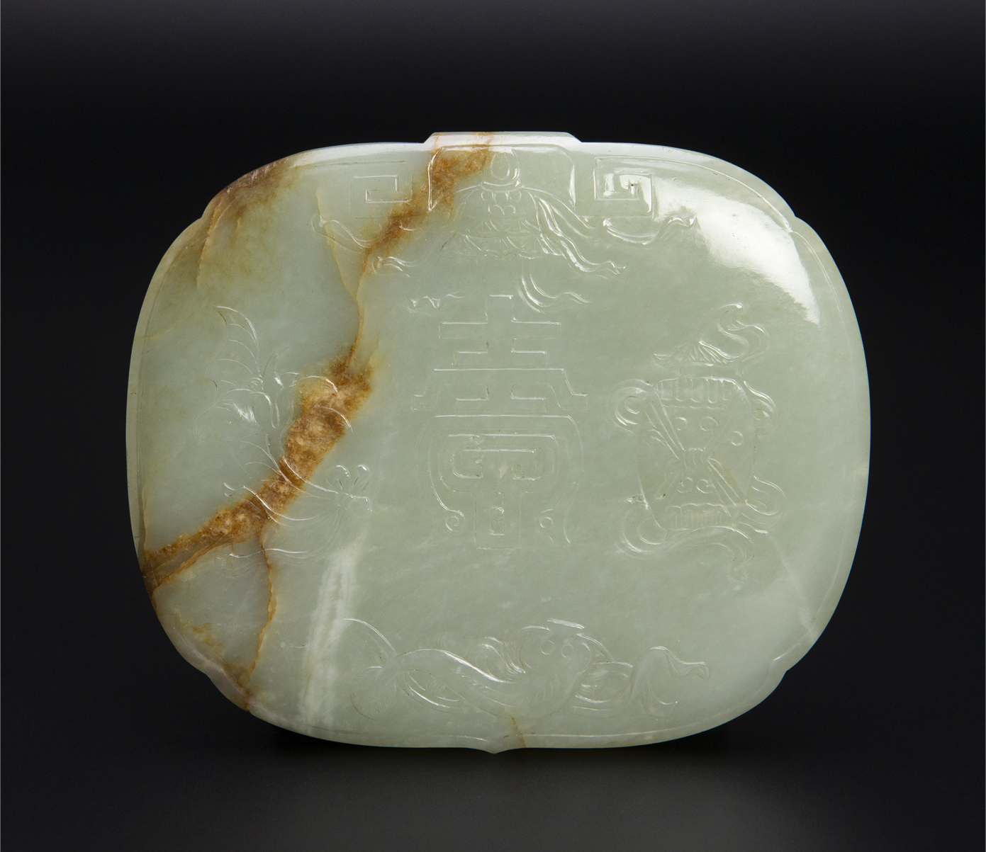 清 子寿字纹瓦子 中国 古美术 唐物 子寿字纹瓦子