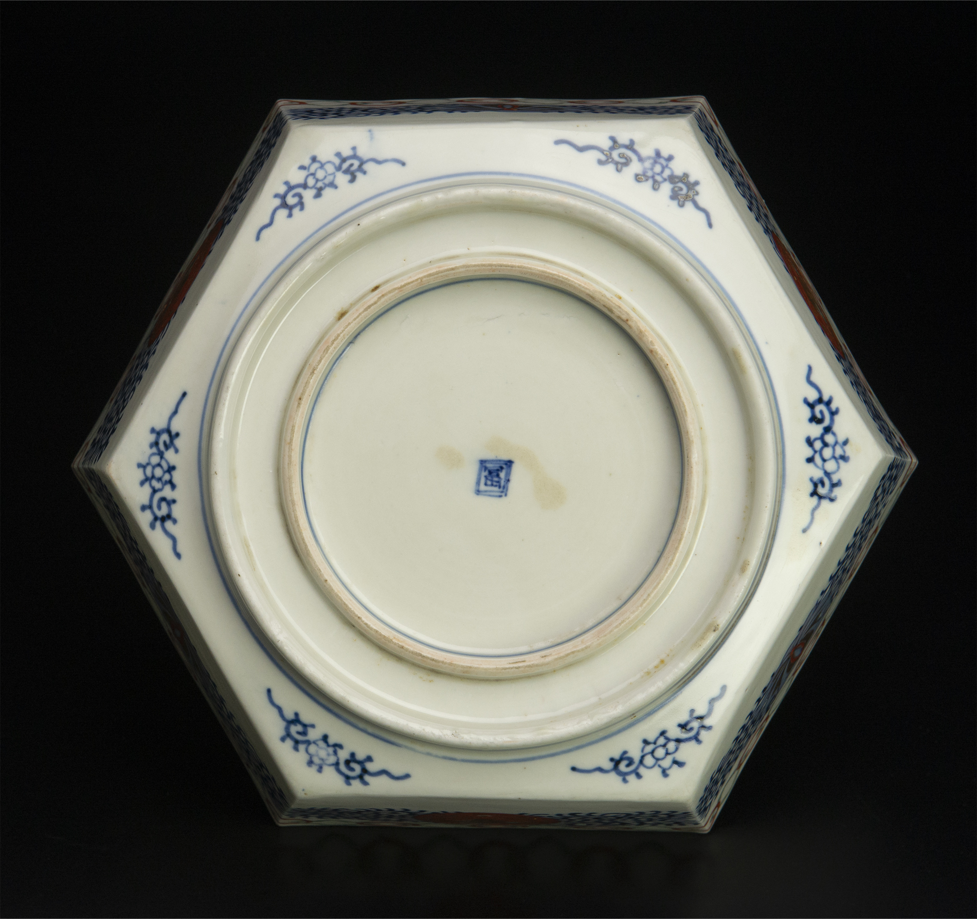 が大特価！ 古伊万里 色絵金彩六角大鉢 古美術 金襴手 - grandatlantida.ar